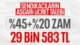 TÜRK-İŞ’in asgari ücret talebi 29 bin 583 lira oldu