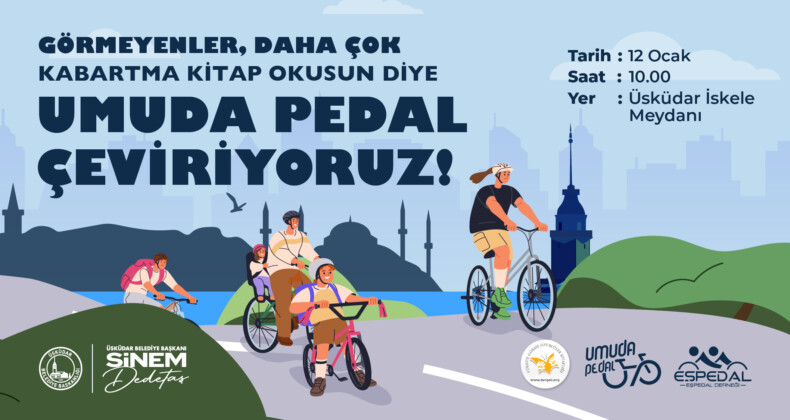 Üsküdar Belediyesi’nden Görme Engelliler İçin Anlamlı Proje: “Umuda Pedal”